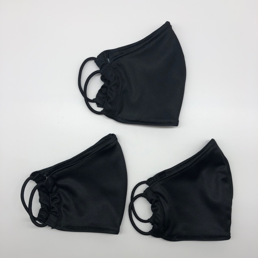 Three Athletic Sport Face Masks